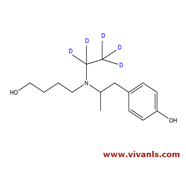 Stable Isotope Labeled Compounds-O-demethyl Mebeverine alcohol d5-1663590803.png